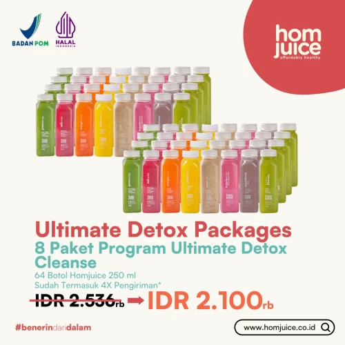 Homjuice Cold Pressed Juice Detox Benerindaridalam